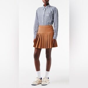 Women's Pleated Button Waist Skirt size S